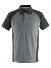 Modernes Mascot Poloshirt in Grau